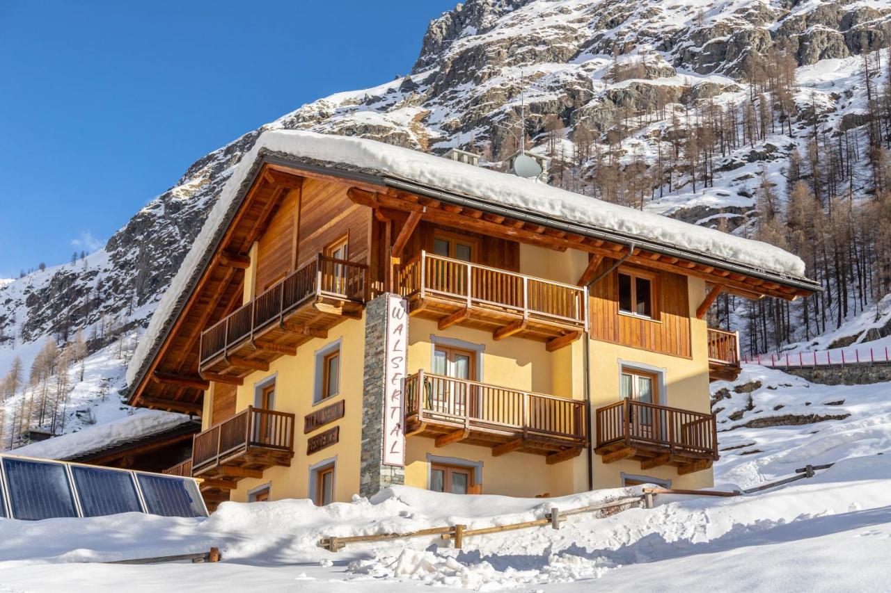 Walsertal Residence Gressoney-la-Trinité Екстериор снимка